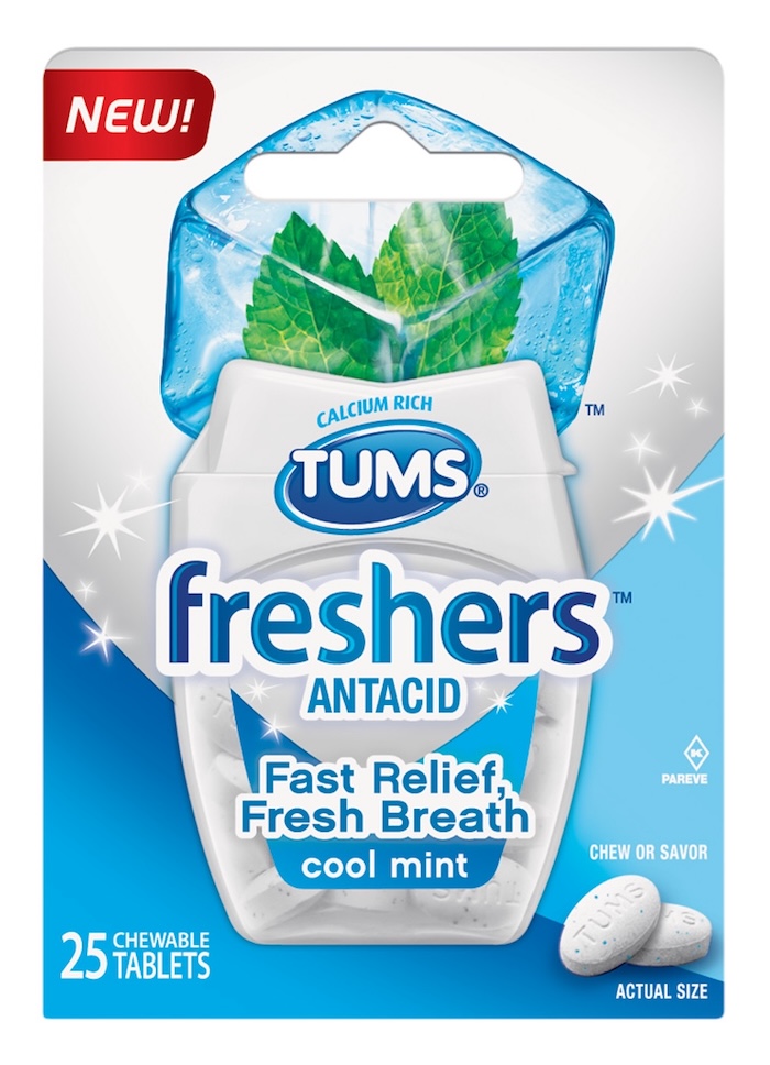 Tums freshers POP packaging design
