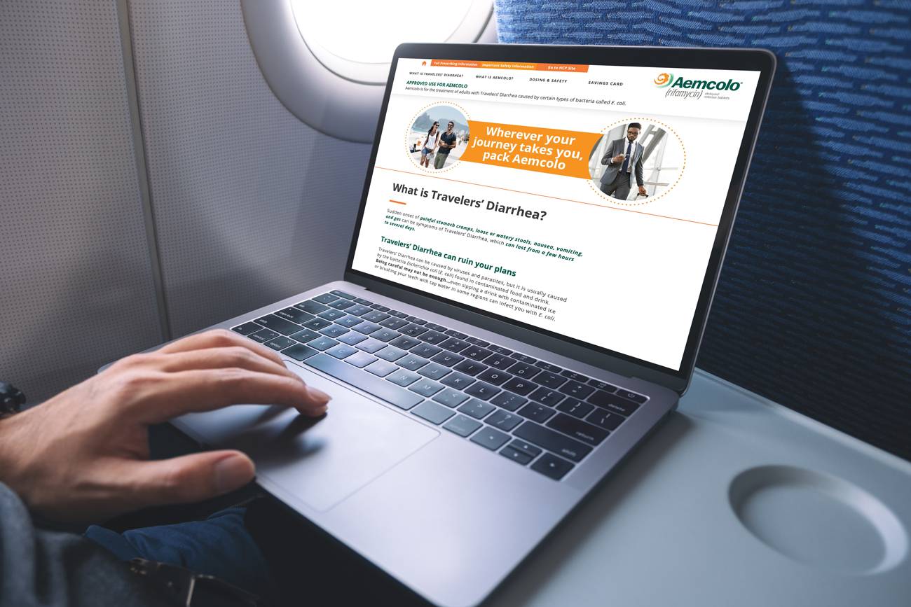 amecolo pharma website uix redesign