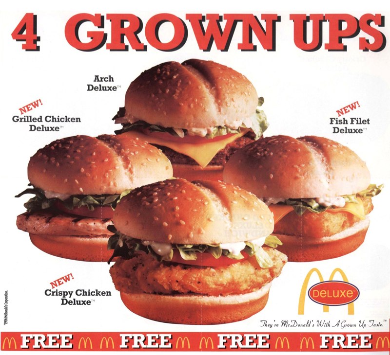 mcdonalds print advertising