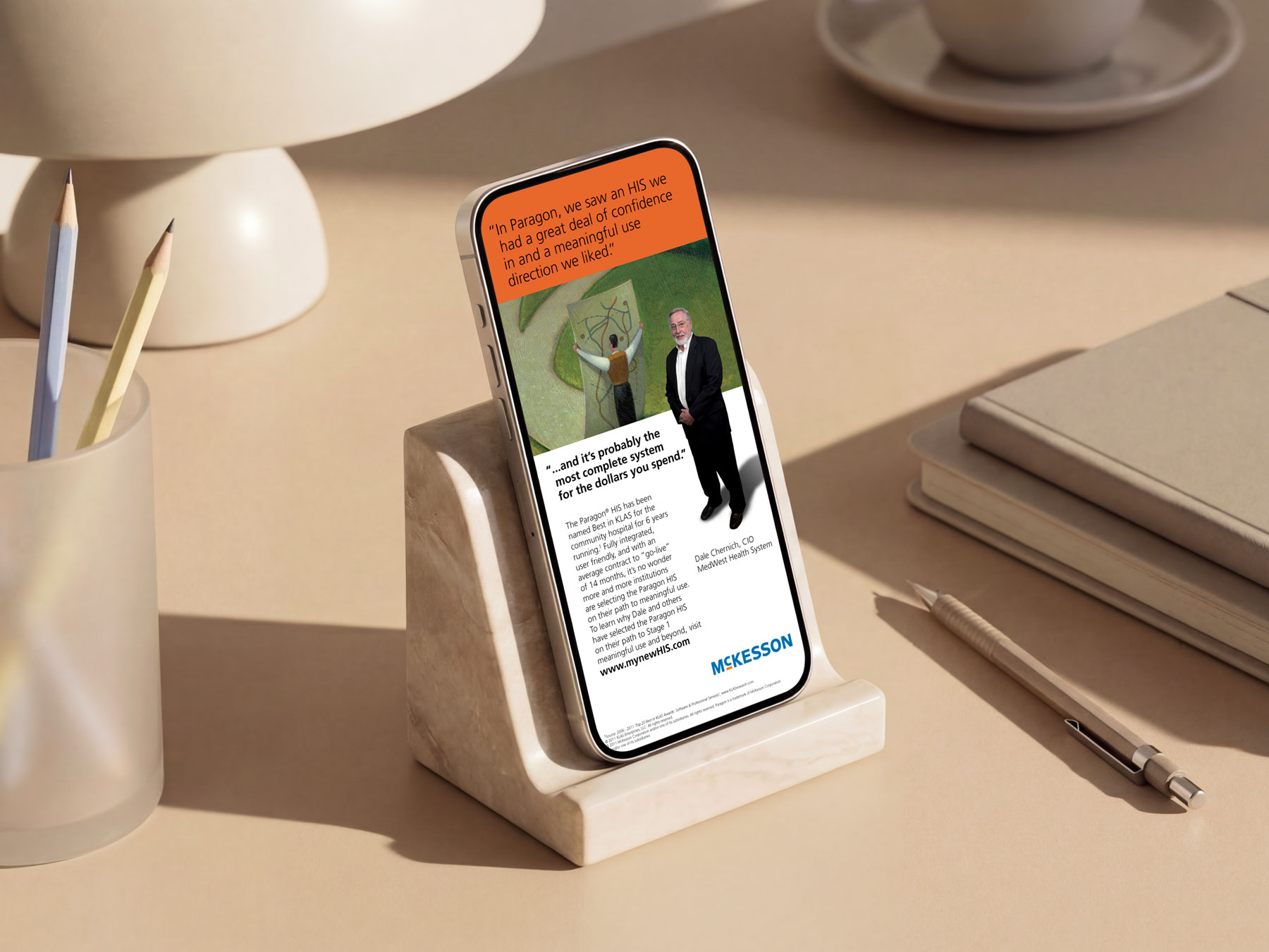 mckesson digital communications marketing email campaign