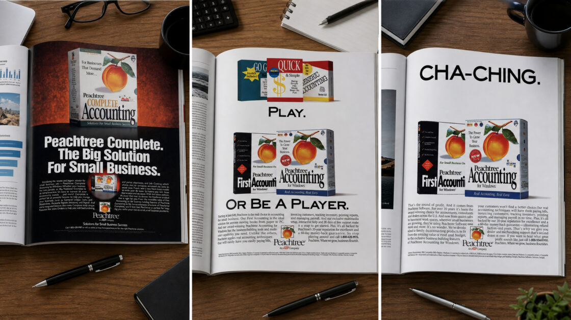 Peachtree Accounting Advertising Campaign