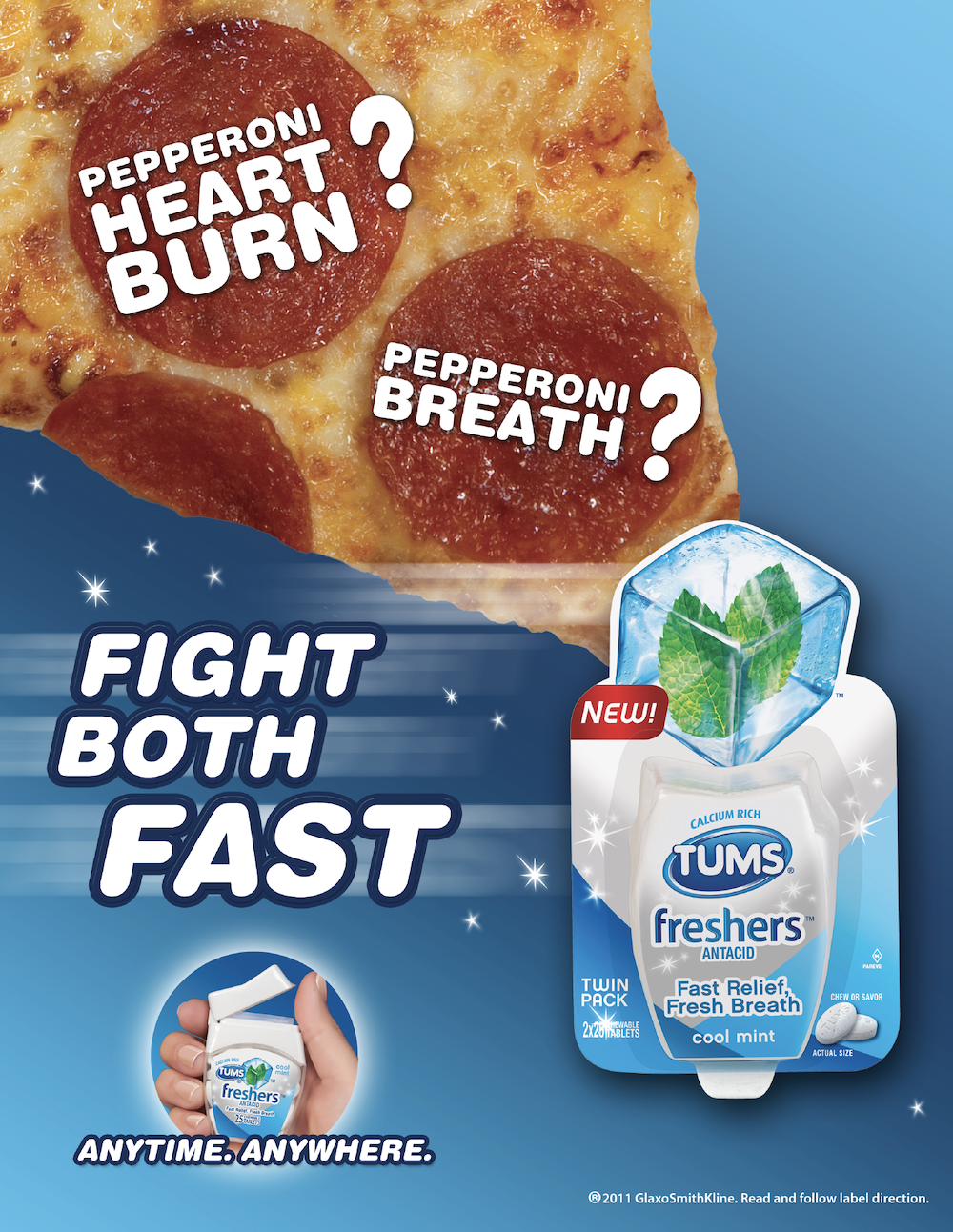 tums new product advertising launch